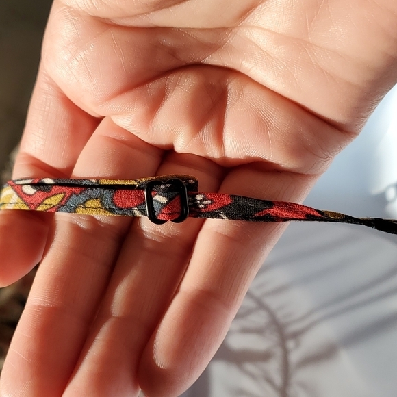 ♥️💕Staring at Stars bohemian print sheer tunic top size M - Picture 7 of 8